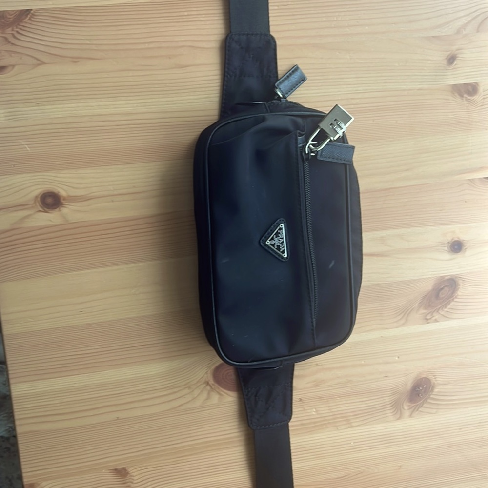 Prada belt bag! Nylon.